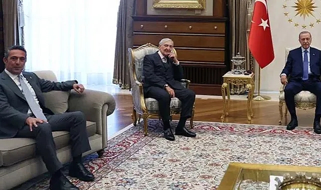 Koç ailesinden Erdoğan'a Saray'da ziyaret