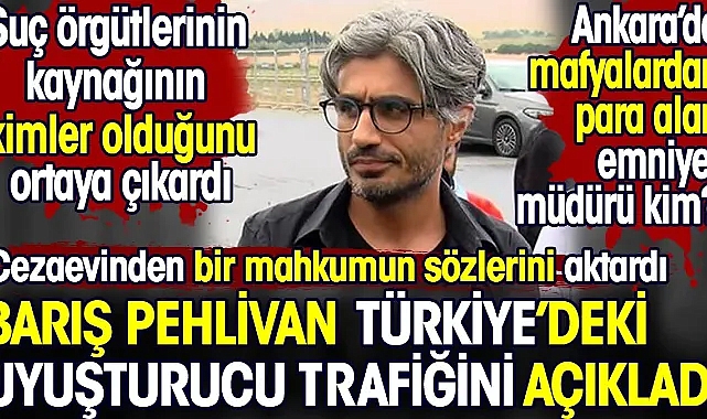 Barış Pehlivan Türkiye'deki uyuşturucu trafiğini açıkladı. Suç örgütlerinin kaynağı kimler?
