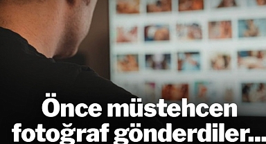 Özel fotoğraf gönderip dolandırdılar