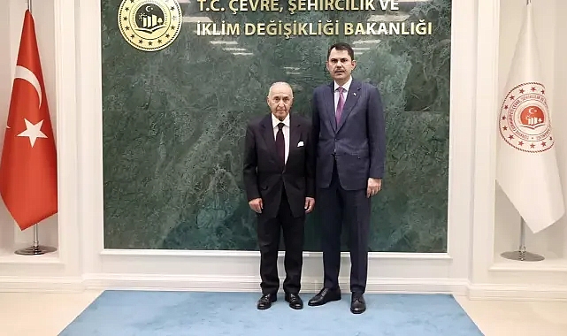 CHP’nin Eski Genel Başkanı Hikmet Çetin’den Murat Kurum’a Sürpriz Ziyaret