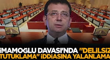 Adalet Bakanlığı'ndan İmamoğlu suç örgütü davasındaki iddialara yalanlama