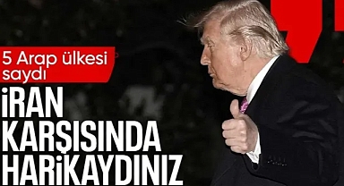 Donald Trump'tan İran savaşında destek veren Körfez ülkelerine teşekkür
