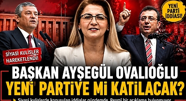 BAŞKAN OVALIOĞLU CHP'DEN İSTİFA EDİP YENİ PARTİYE Mİ KATILIYOR?