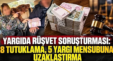 Yargıda rüşvet soruşturmasında eski hakim tutuklandı! Dosyadan İyi Partili Lütfü Türkkan çıktı